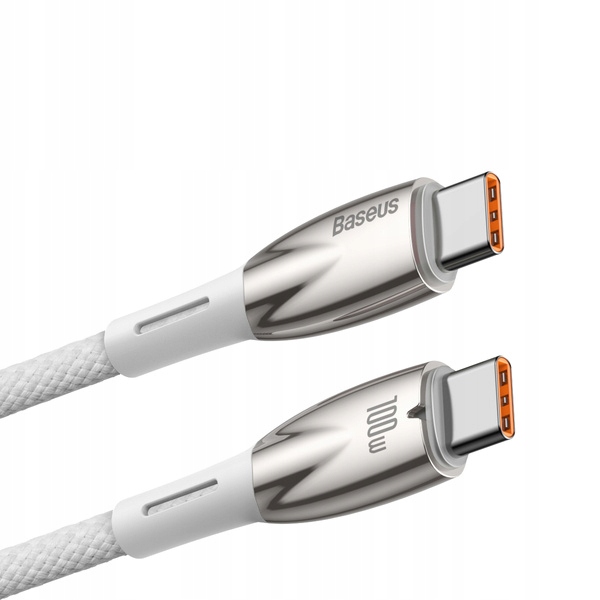BASEUS PRZEWÓD KABEL USB-C TYPE-C 100W PD QC 2M Długość przewodu 2 m