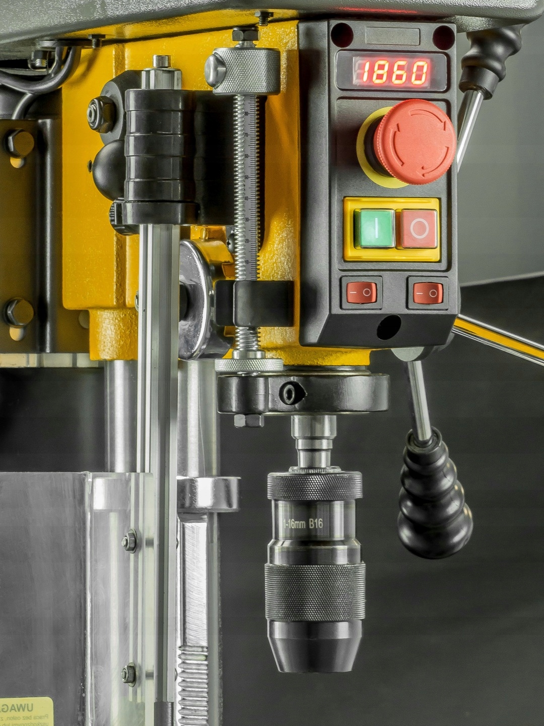 WIERTARKA WARSZTATOWA 16mm MK2 LED POZYCJONER Power 550 W