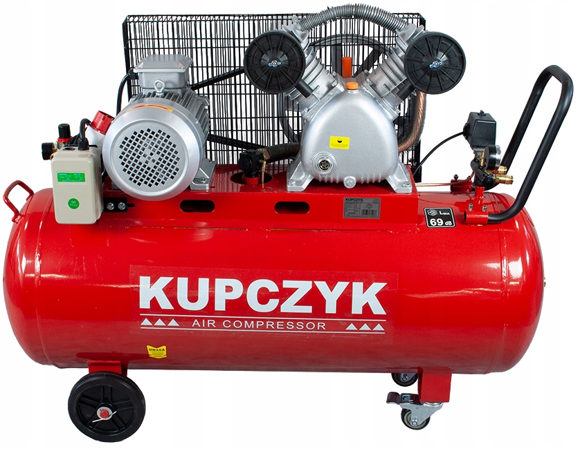 KOMPRESOR 2-TŁOKOWY 300L 8BAR 4kW 400V Marka Kupczyk