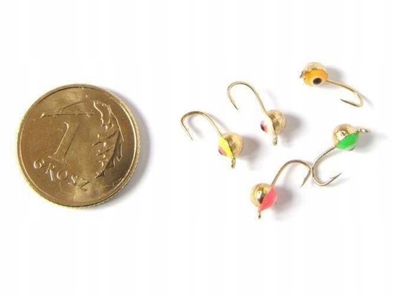 Zestaw 5 mormyszek wolfram MW-KJ 0,2 Kolor Nr 3 Marka Jaxon