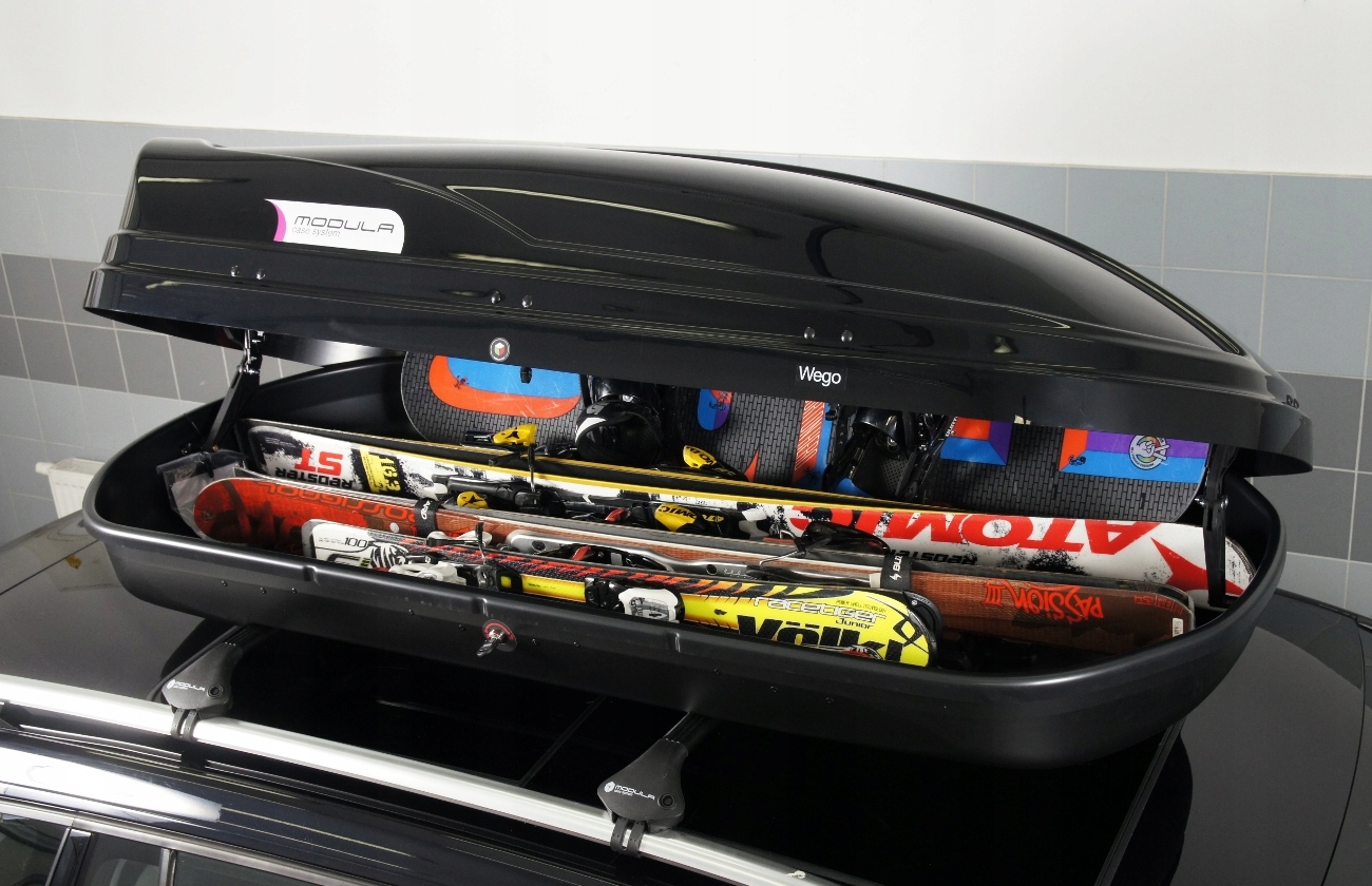 Bagaznik BOX Dachowy MODULA WeGo 450L 175cm CZARNY Producent Modula