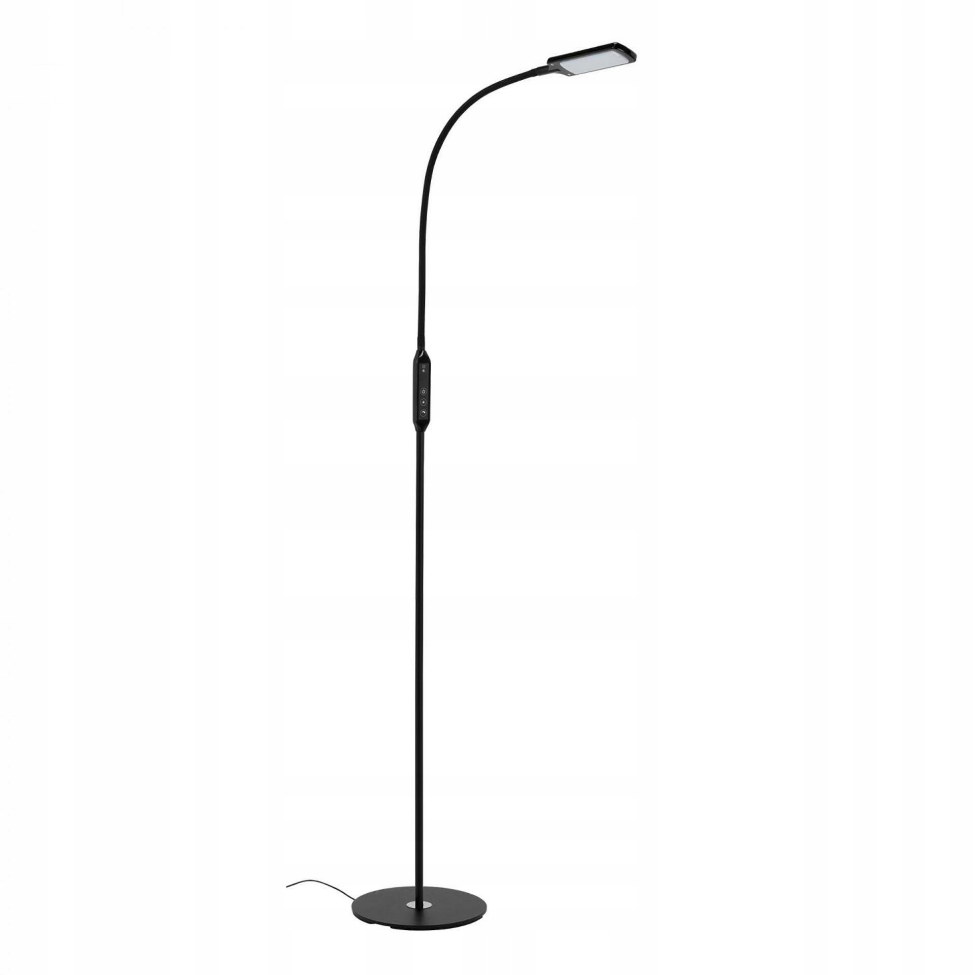Stojanová lampa Briloner Led Cct 7W 700lm čierna, dotyková, stabilná