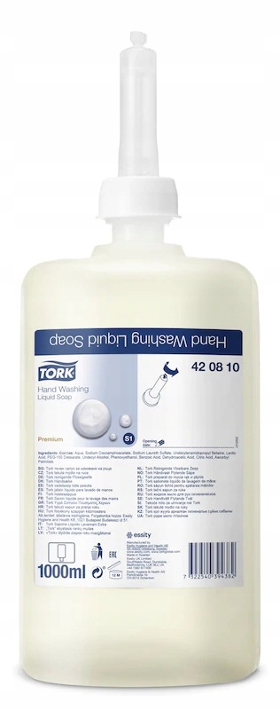 

Mydło w płynie Tork Premium Ekstra higieniczne 1l