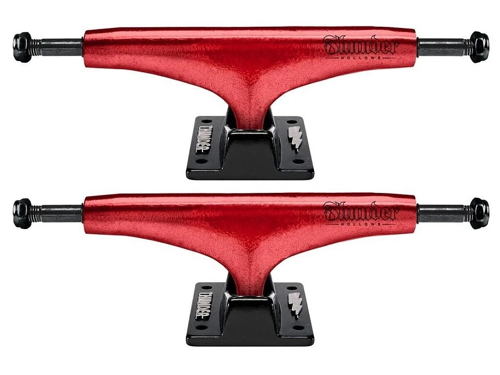 truck Thunder Metallic Script Hollow Lights Red