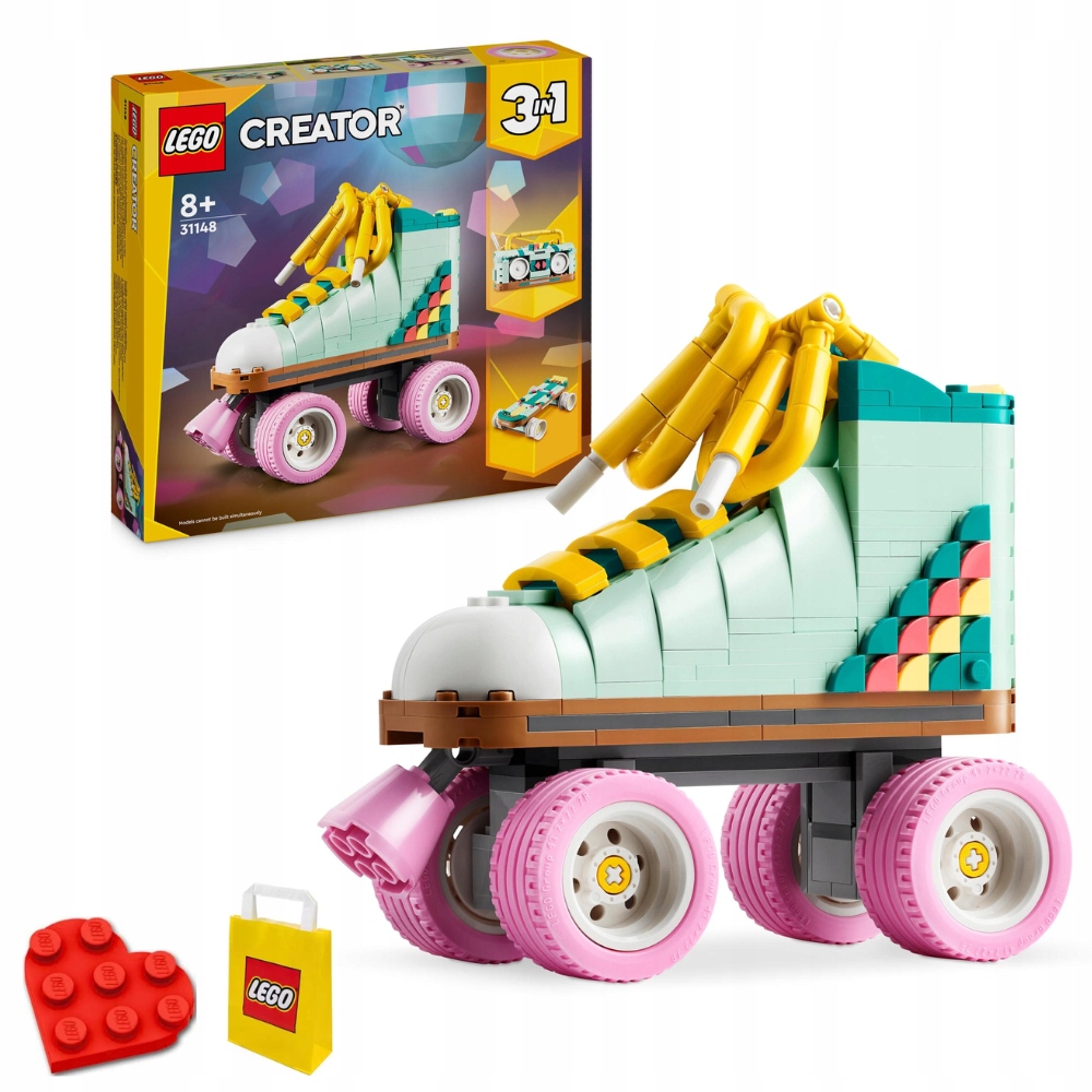 Lego Creator 31148 Kolečkové brusle v retro stylu