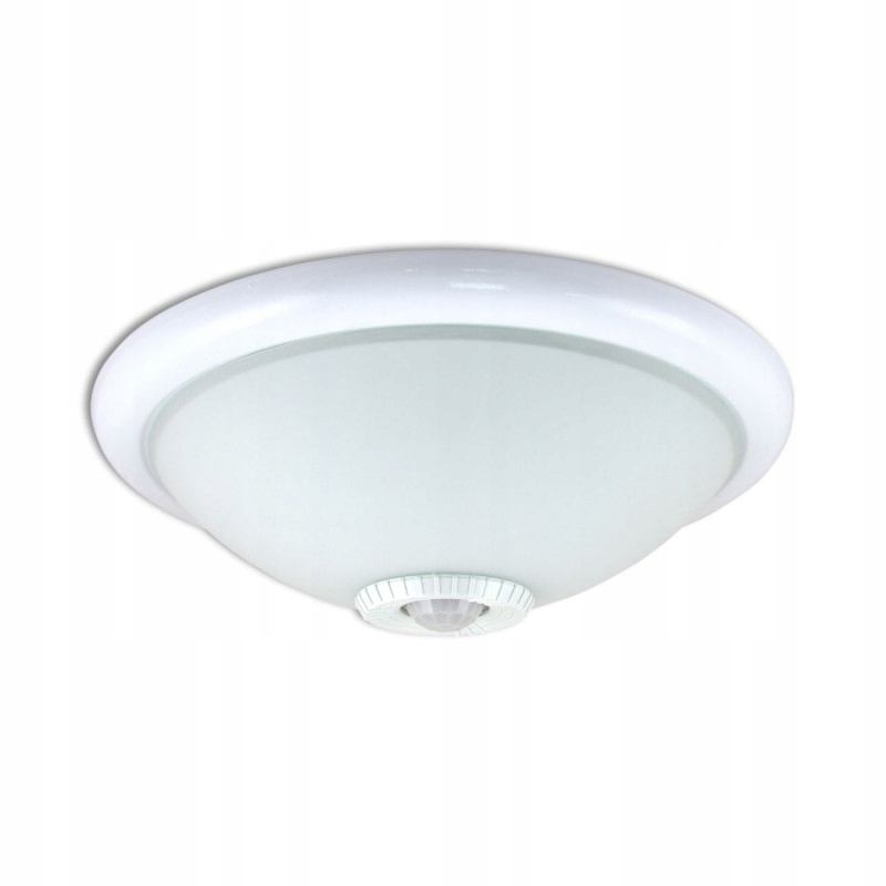 

Plafon Z Czujnikiem Oprawa Led 2x E27 Szklany