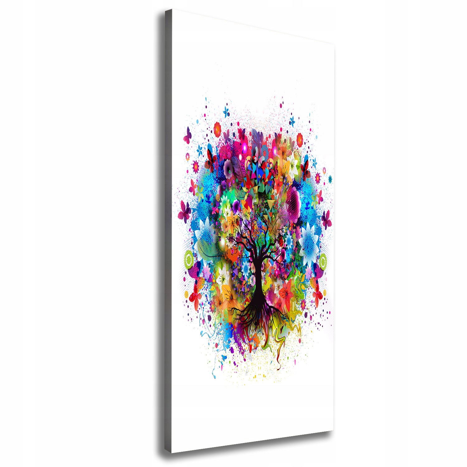

Foto obraz na płótnie Abstrakcyjne drzewo 50x125cm