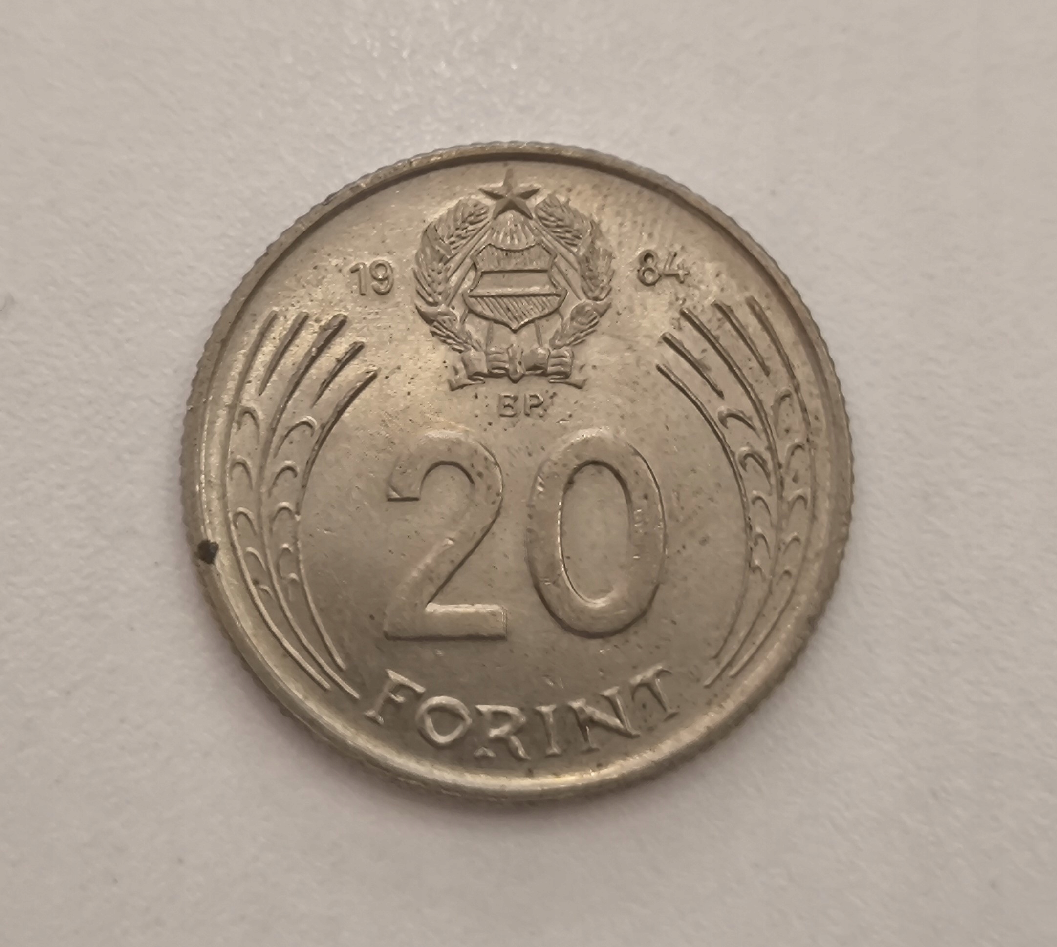 WĘGRY - 20 FORINTÓW - 1984r