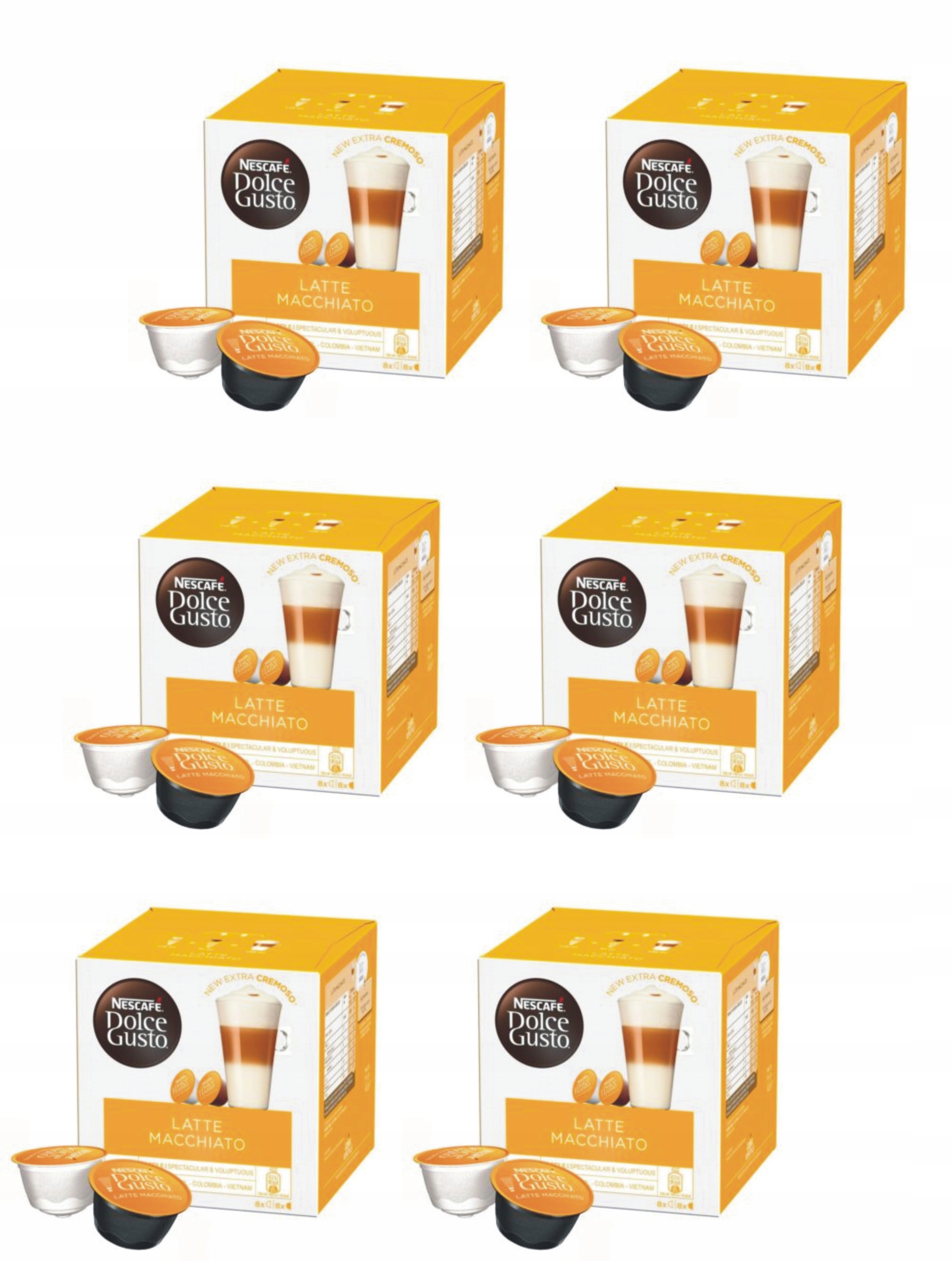 Kapsułki Dolce Gusto Latte Macchiato 6x16 szt.
