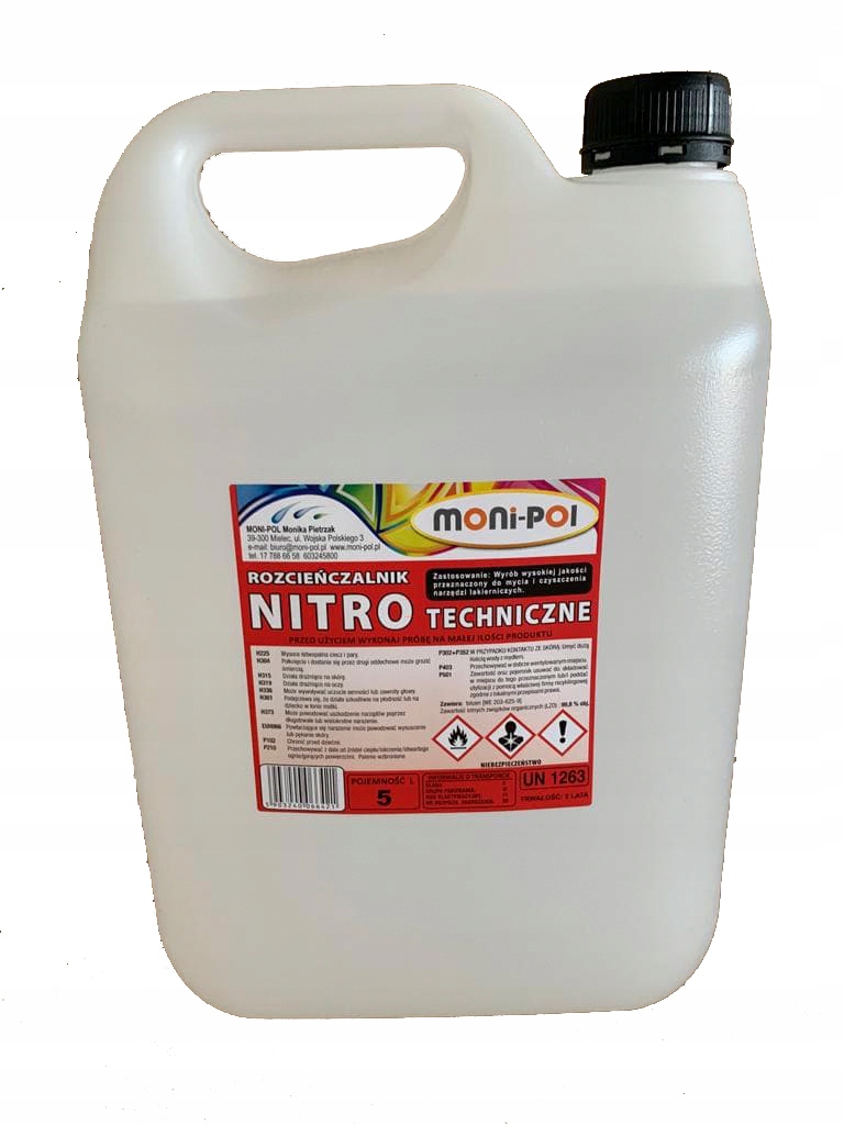 ROZPUSZCZALNIK NITRO S TECHNICZNY PREMIUM 5L