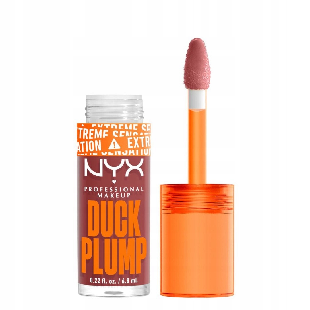 Lesk na rty Nyx Duck Plump Mauve out of my way 6,8 ml