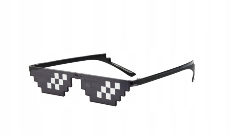

plastikowe Okulary Deal with it piksel
