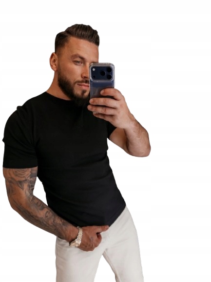 T-shirt męski Olavoga Handy 2026 czarny XL