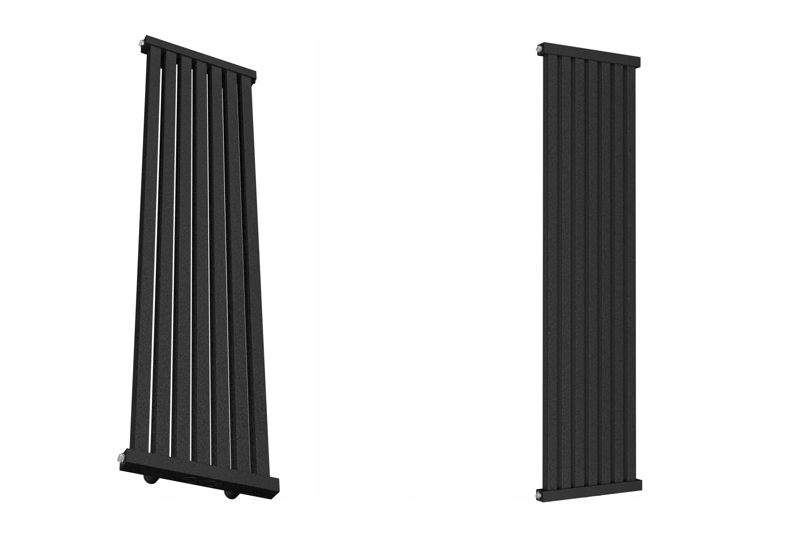 Dekoratívny Vodný Radiátor Simple 140/32 Čierny St