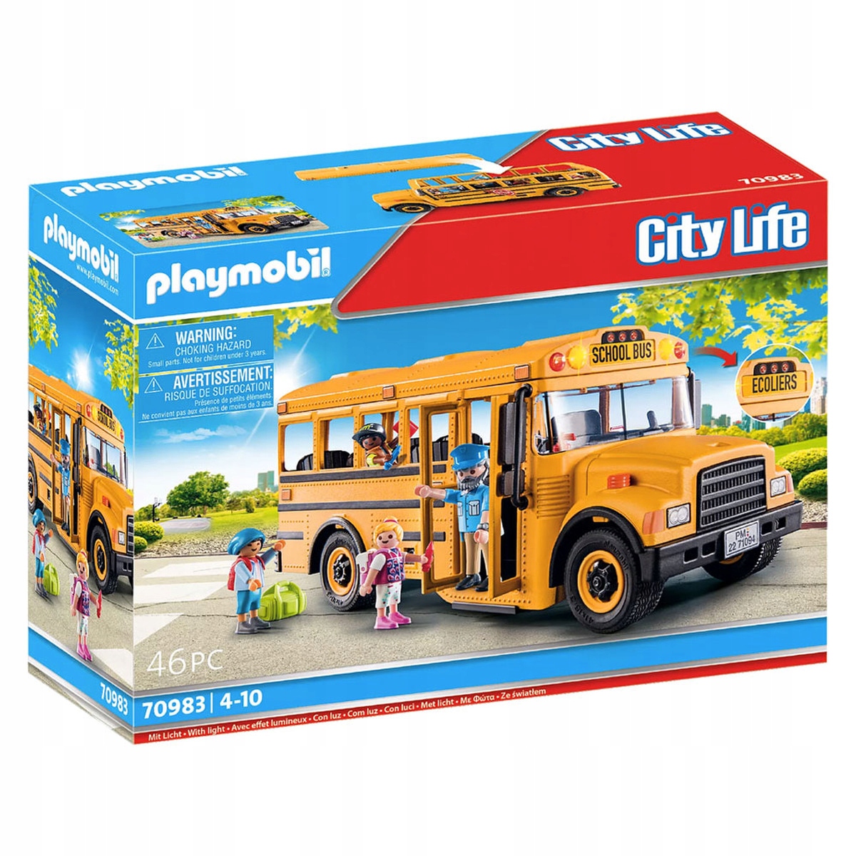 KLOCKI PLAYMOBIL 71983 AUTOBUS SZKOLNY
