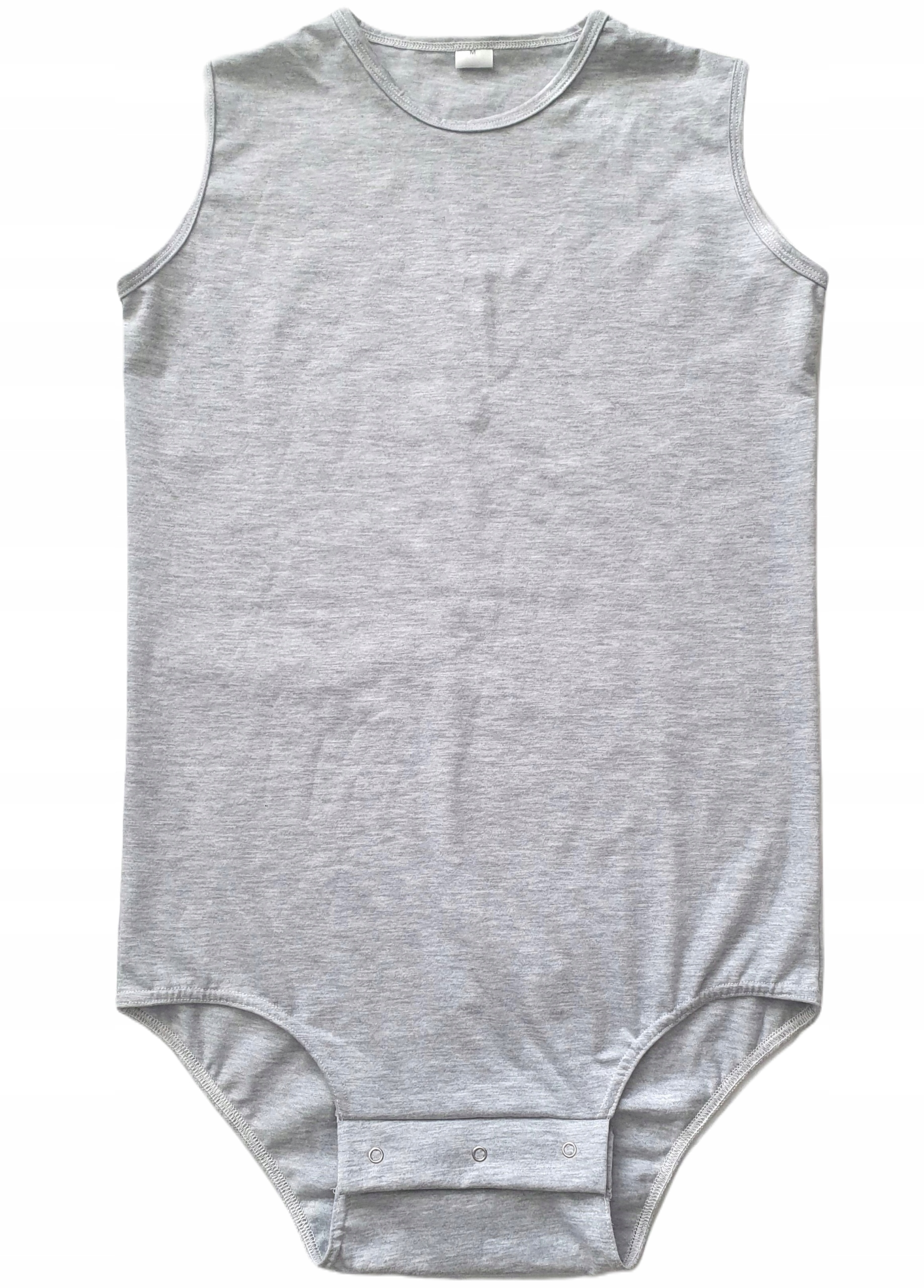 ZOAND Body śpiochy dla dorosłych chorych demencja Szary melanż XL