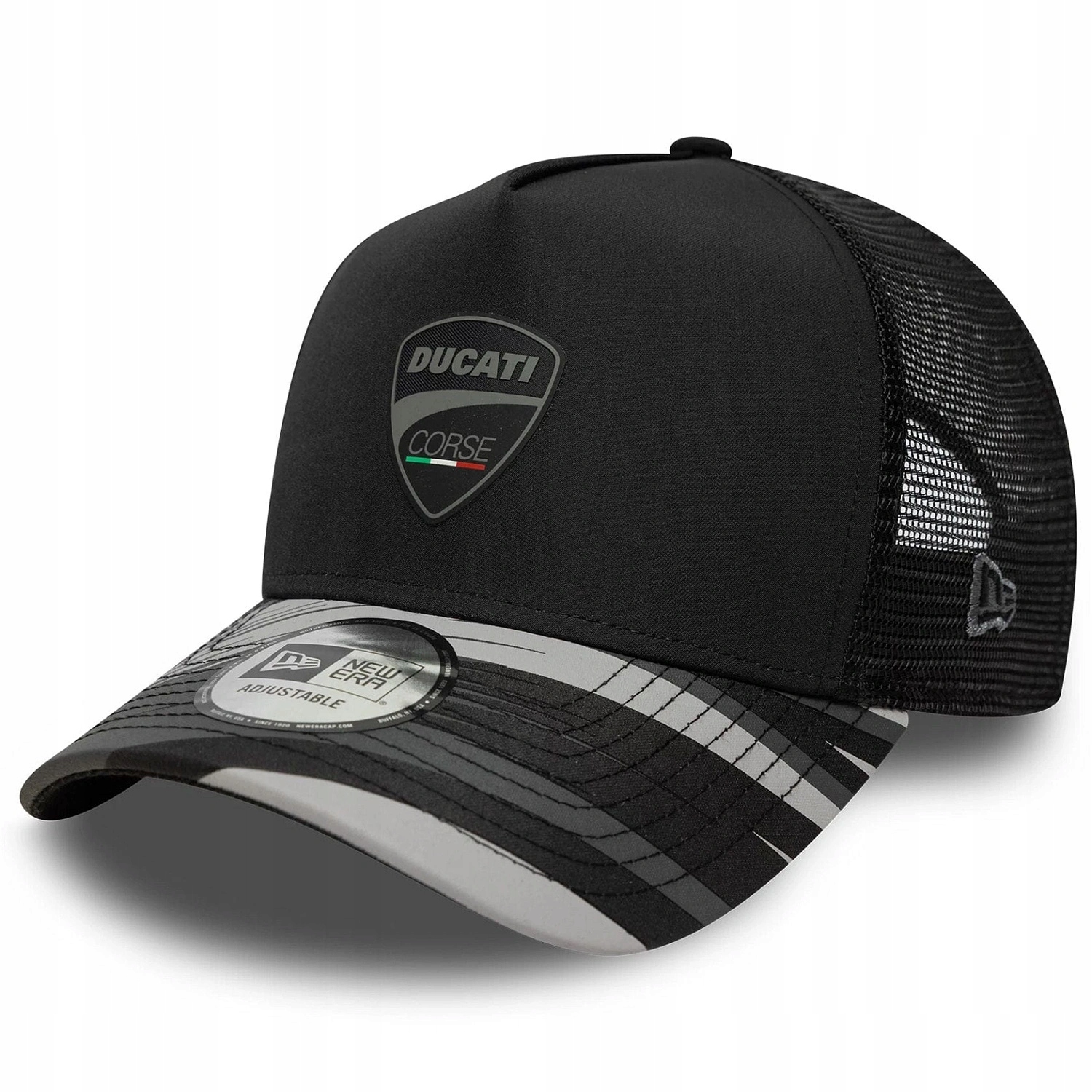 Čepice Ducati Corse New Era 9Forty Print Trucker černá
