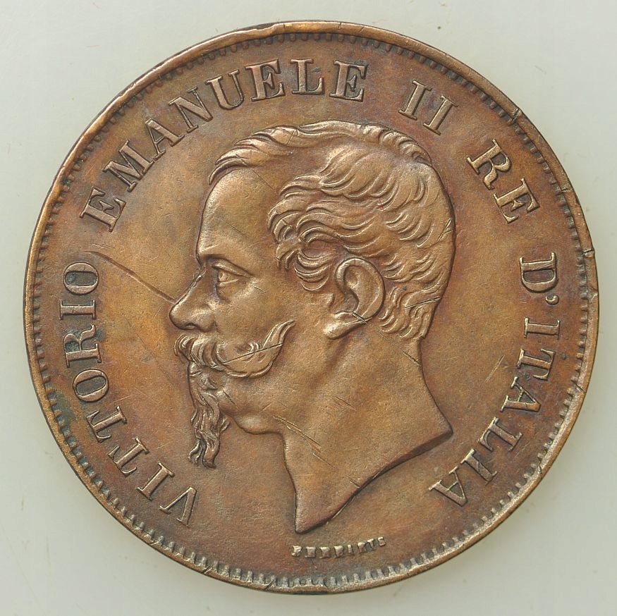 Włochy - 5 centesimi 1861 M #2