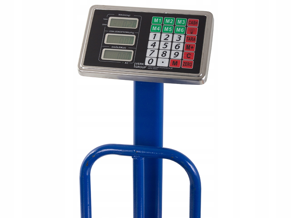 WAGA MAGAZYNOWA ELEKTRONICZNA SKLEPOWA PLATFORMOWA OPARCIE 100kg LCD MOCNA Informacje o bezpieczeństwie CE