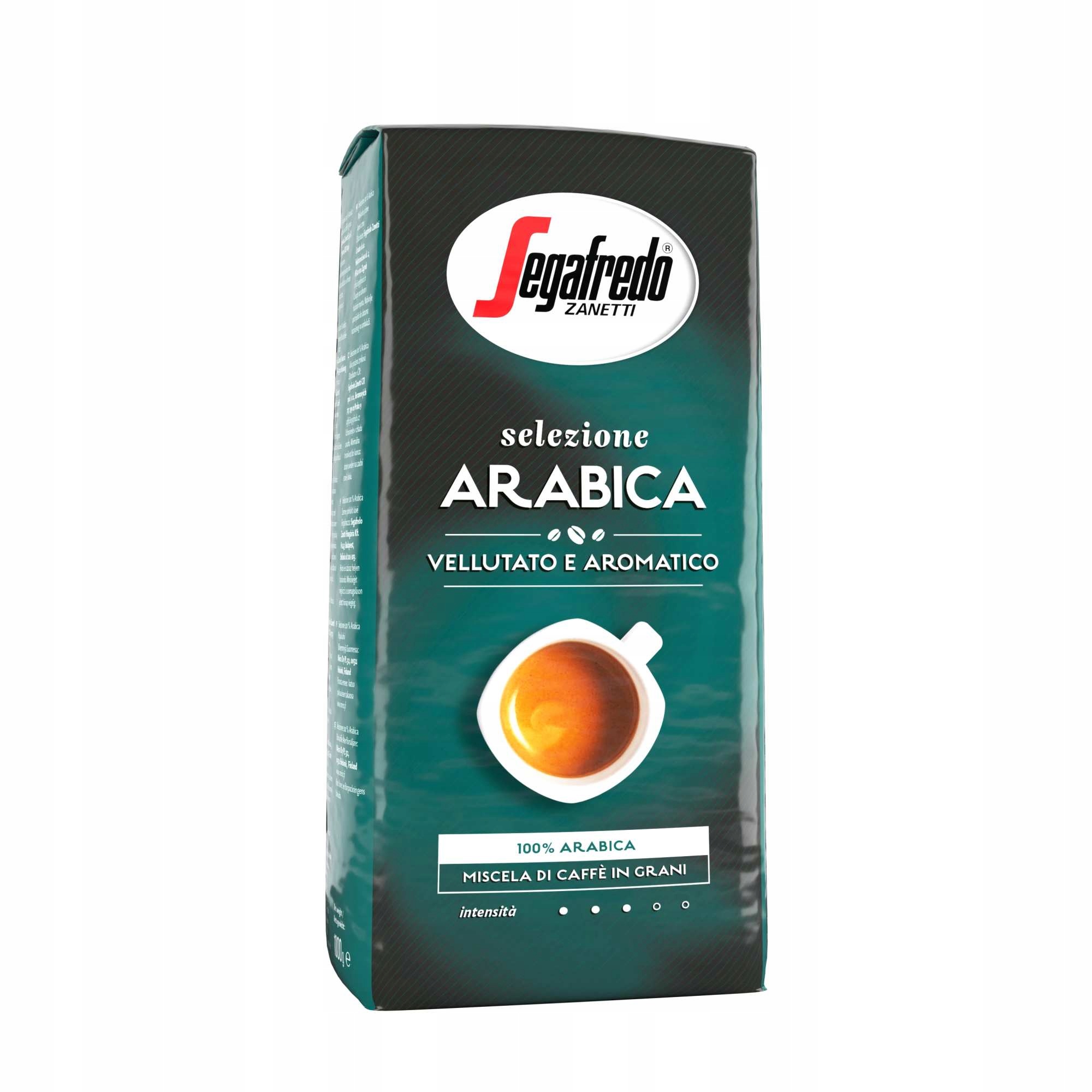 Kawa ziarnista Segafredo Selezione Arabica 1kg 100% Arabica