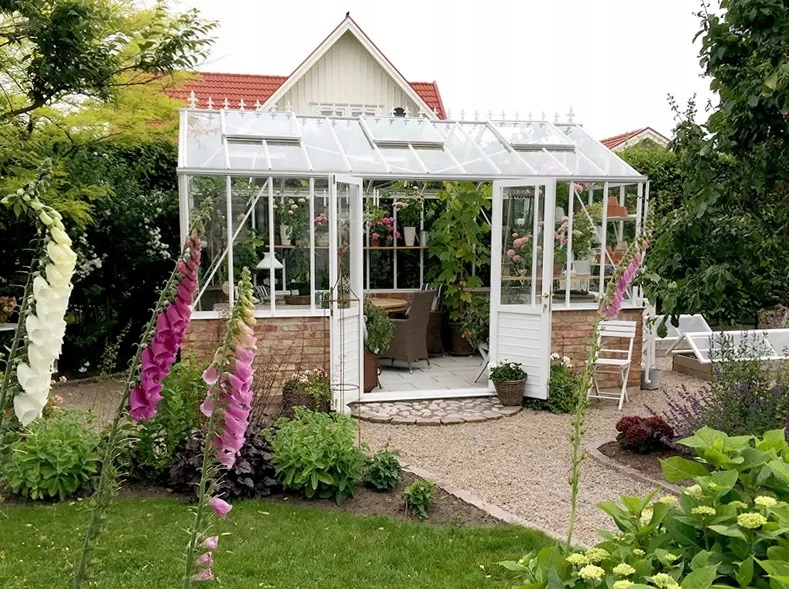 WYCENA SZKLARNIA OGRODOWA Z POLIWĘGLANU SZKŁA MINI Długość 1 m