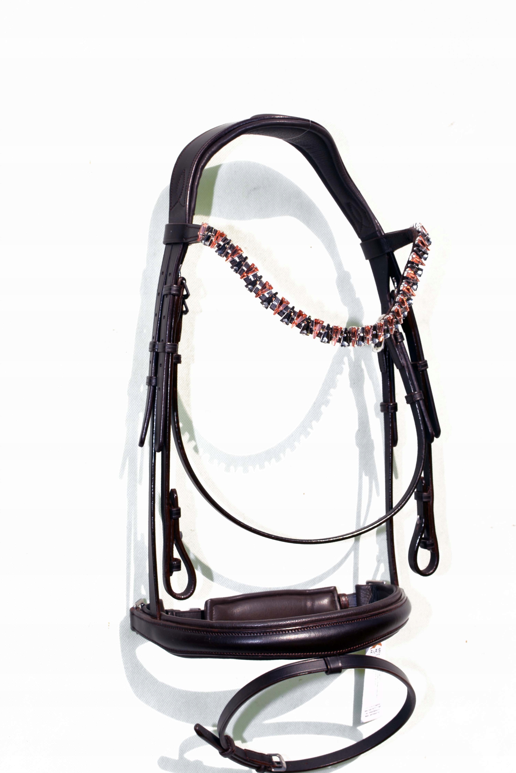 Ogłowie Anatomiczne Profilowane Skóra Premium Roz. Full