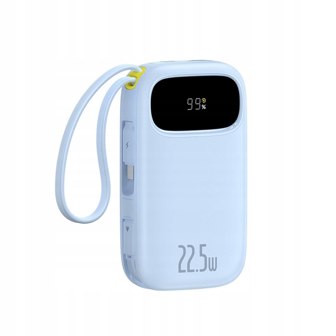 Powerbanka 20000 mAh s vestavěným displejem a kabely EnerFill FC31 22.5W