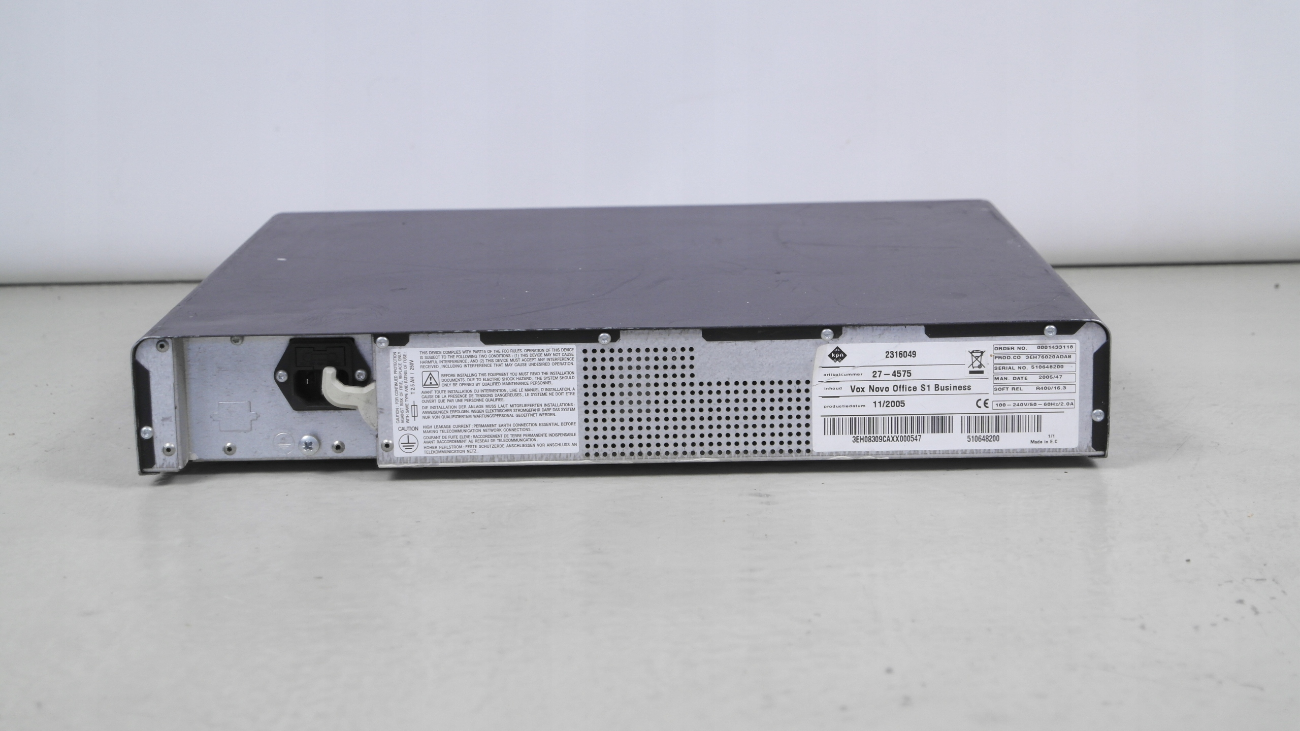 CENTRALA VOX NOVO-OFFICE S1 /669 Model OMNIPCX