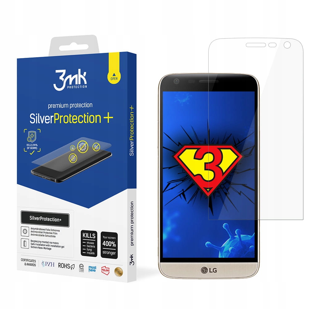 

Folia na cały ekran do Lg G5 3mk SilverProtection+