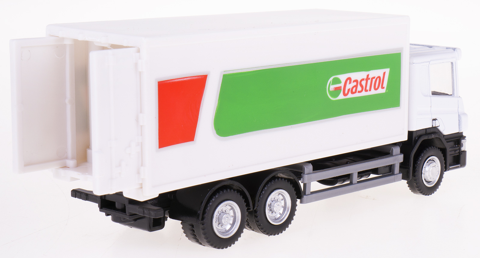 CIĘŻARÓWKA CASTROL SCANIA P MODEL METALOWY 1:64 Model CASTROL SCANIA P