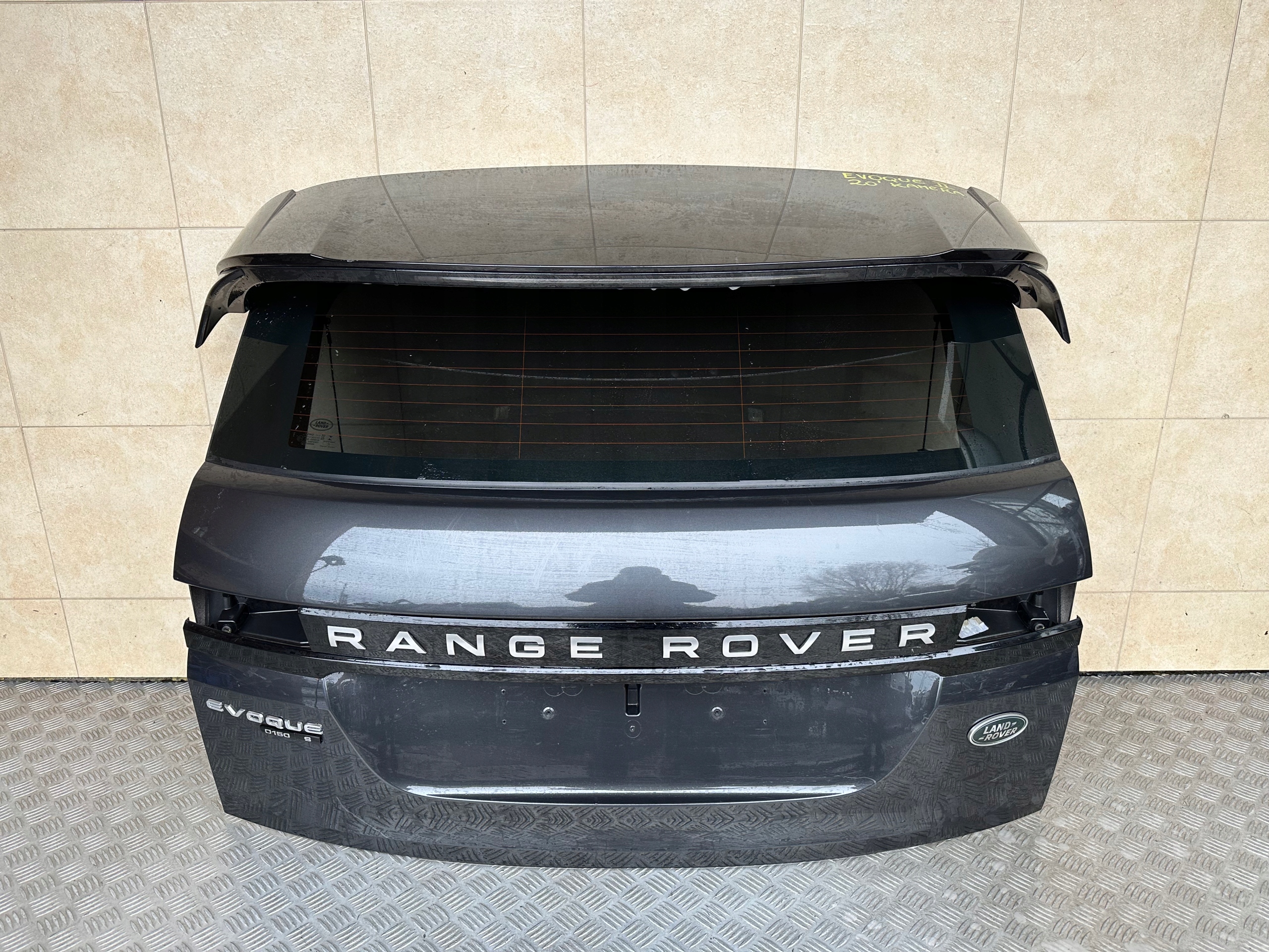boot doors RANGE ROVER EVOQUE II 2020 ROK KAMERA