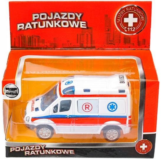 Pojazdy ratunkowe AMBULANS Mercedes-Benz Sprinter Model POLICJA