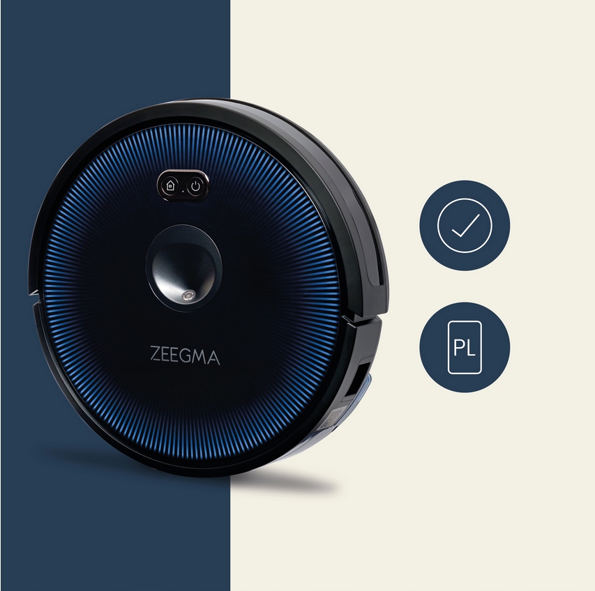 ROBOT SPRZĄTAJĄCY ODKURZACZ AUTOMATYCZNY MOP 7 TRYBÓW PRACY HEPA APLIKACJA Kod producenta ZE-ZONDER ROBO VISION