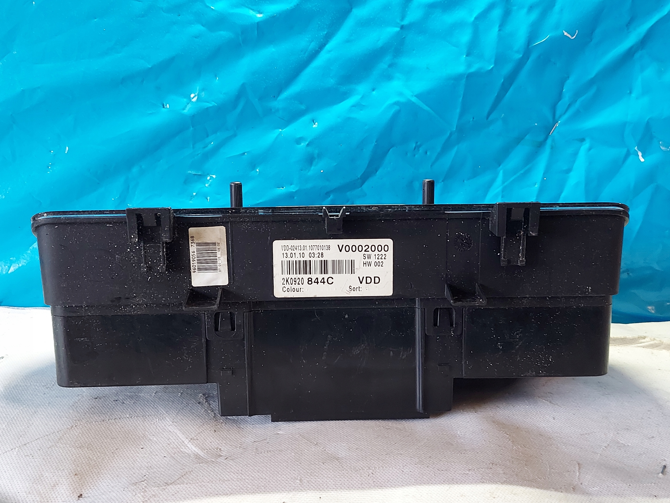 dials clock VW CADDY III 1.9 TDI 2K0920844C