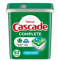 Levně Cascade Complete Fresh Scent 93 ks – kapsle do myčky nádobí