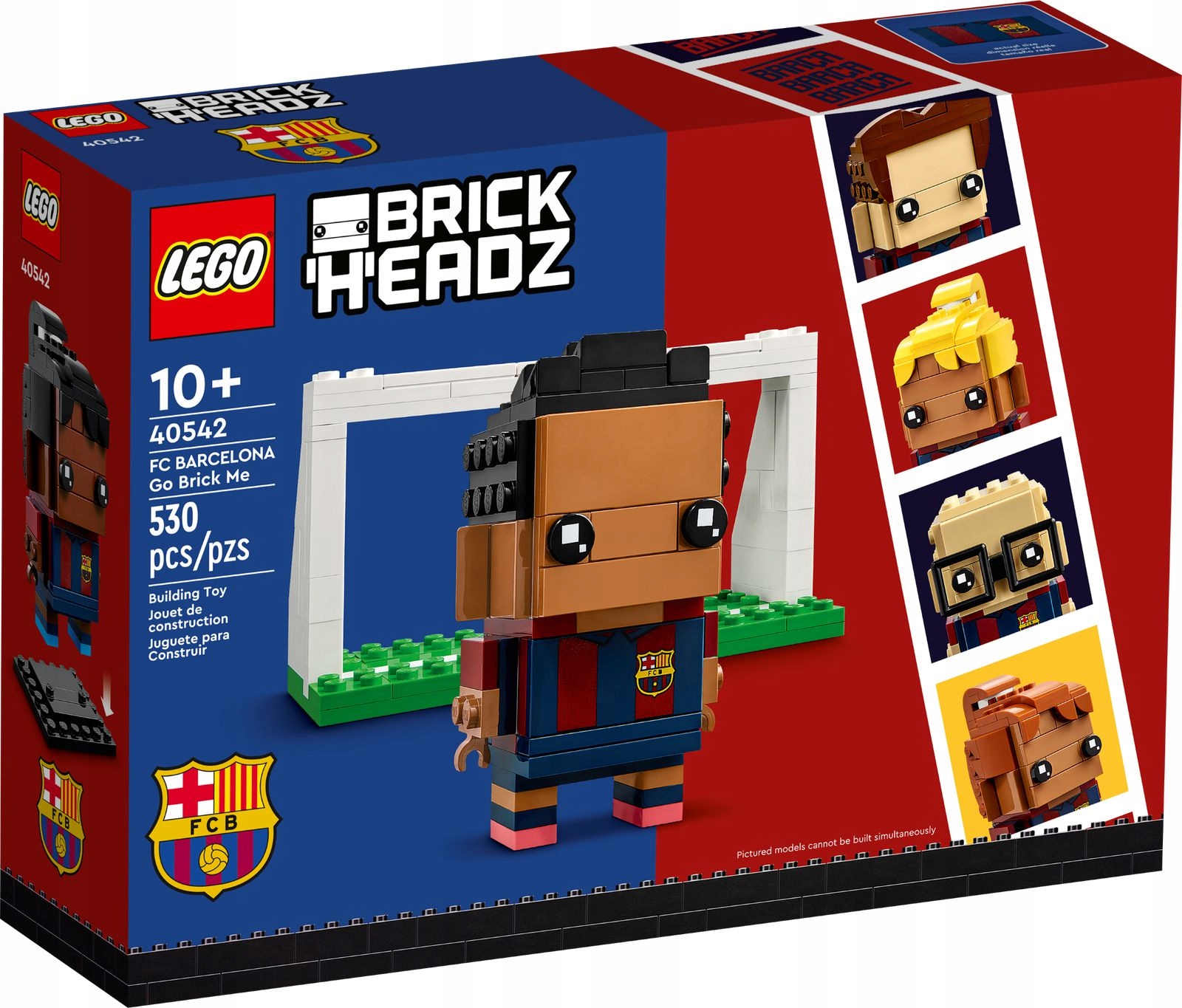 LEGO BrickHeadz 40542 FC Barcelona