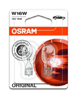 

2x Osram Original Żarówka W16W 12V W2.1X9.5D 921