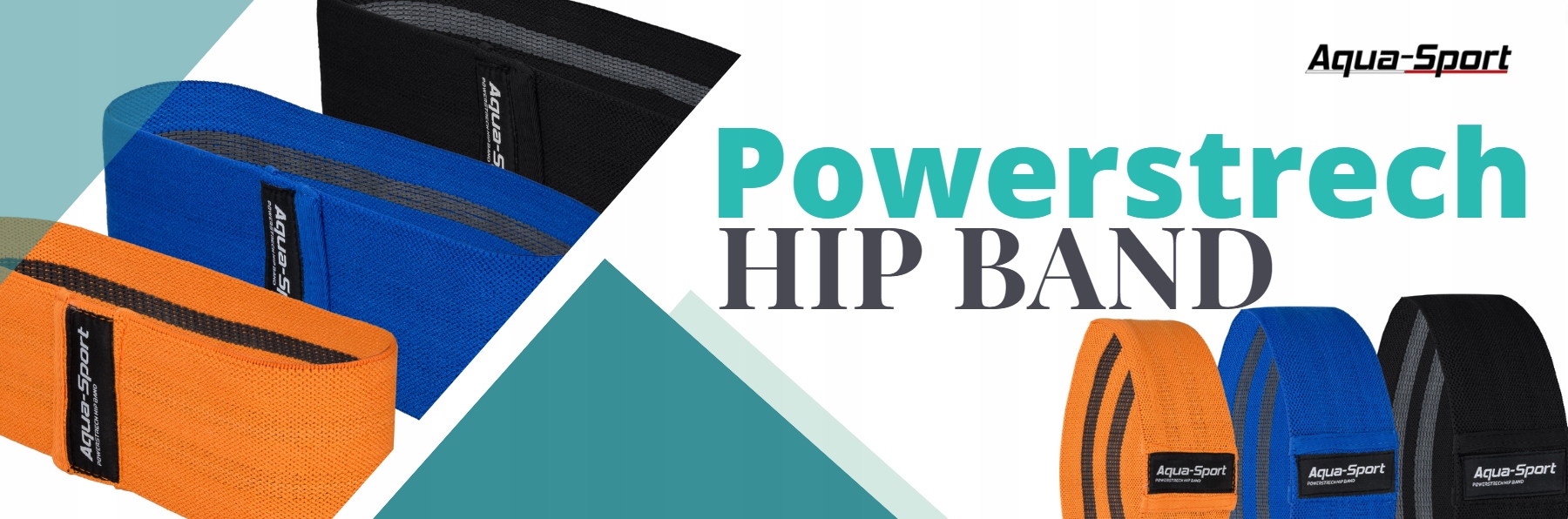 HIP BAND MINI GUMY TAŚMY MATERIAŁOWE DO ĆWICZEŃ Szerokość 80 mm