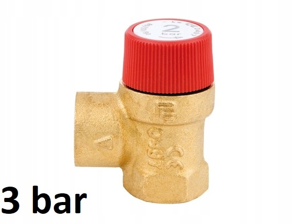 Zawór bezpieczeństwa 1" Pintossi 3bar DN25 3 bary