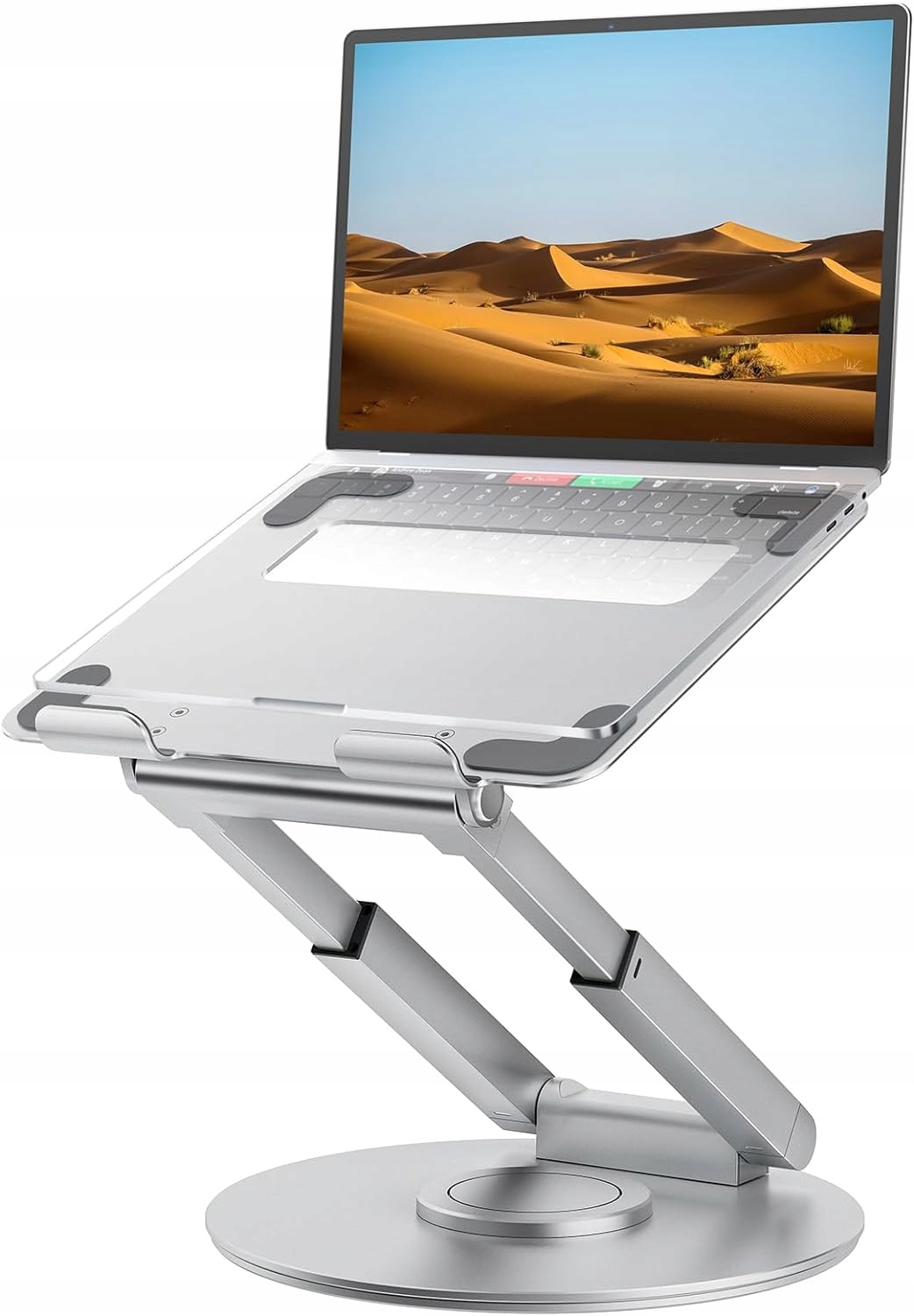 Alu stojan pod notebook Tounee 360° rotace, nastavitelný pro MacBook iPad (LS07)