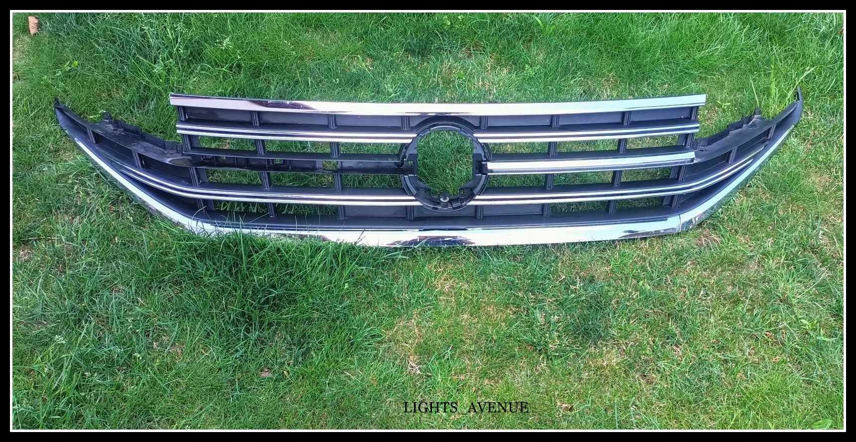 VW TOUAREG III LIFT ATRAPA CHŁODNICY GRIL LED DRL LEWY 761941055 CR7