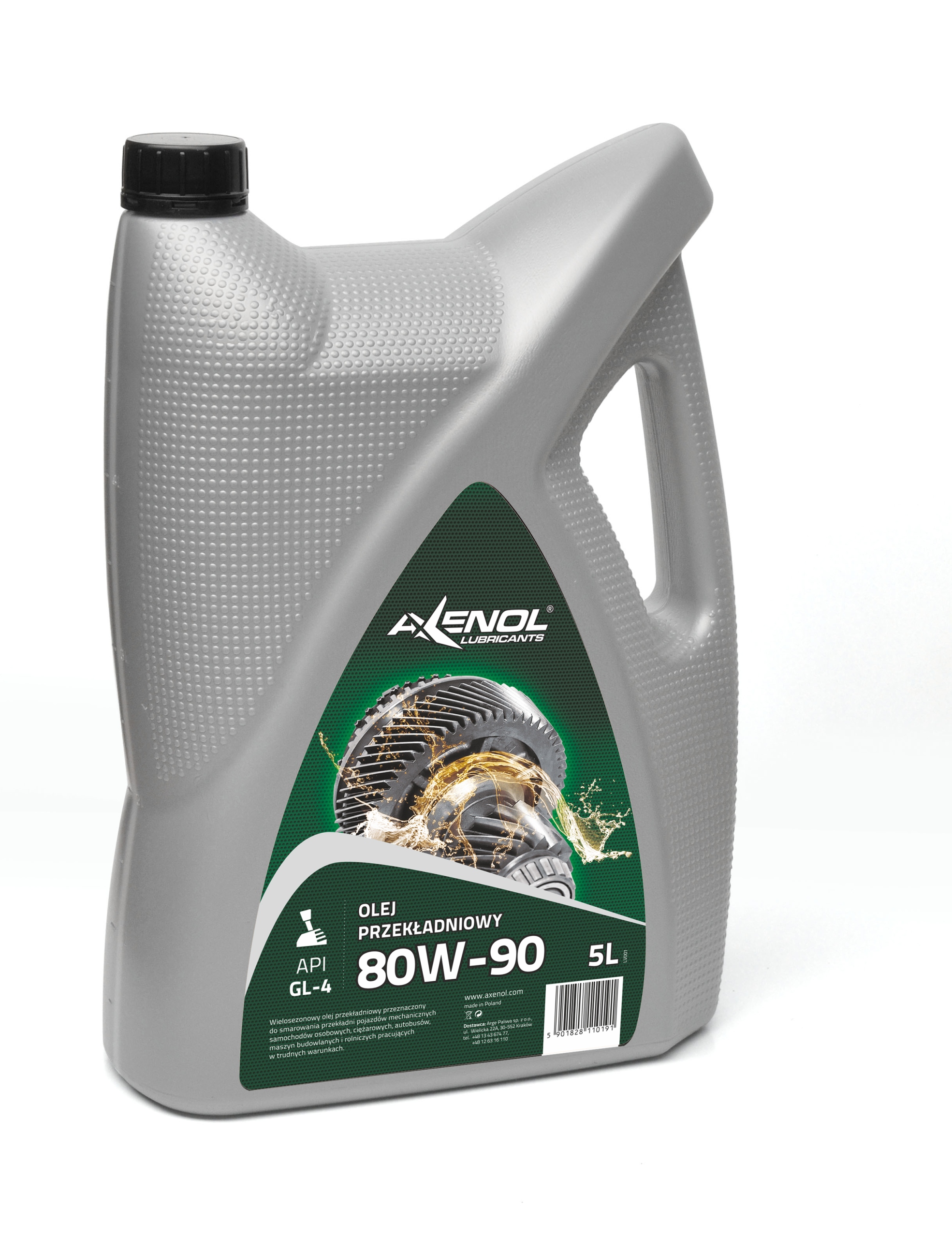 

Olej przekładniowy Axenol GL-4 80W90 5L