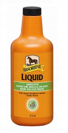 Wcierka dla koni Absorbine Liquid Embrocation 475ml stawy mięśnie otarcia