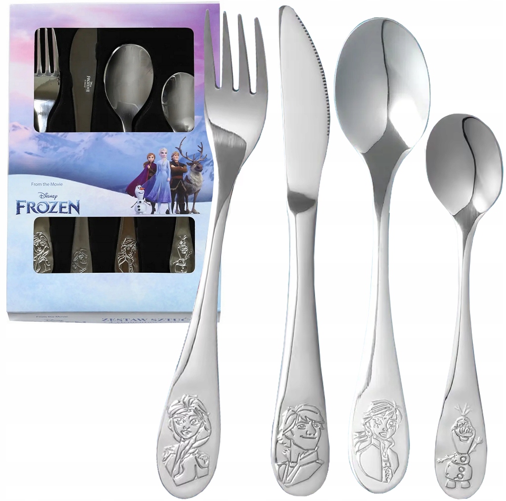 

Zestaw Sztućce Dziecięce Frozen Disney Kraina Lodu
