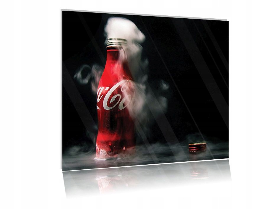 

Obraz szklany na szkle Coca Cola 02 30x30