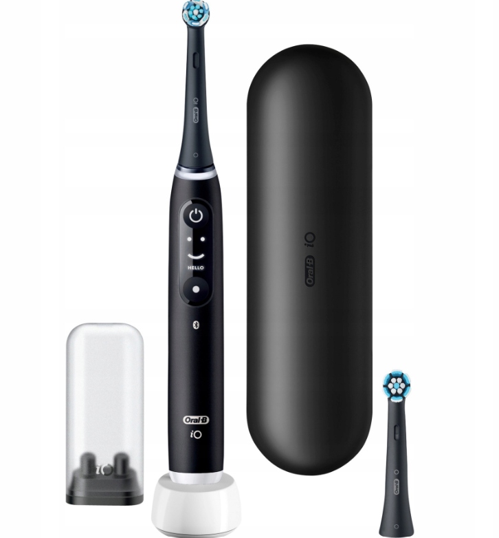 Szczoteczka Elektryczna zębów ładowania iO 6N Czarna