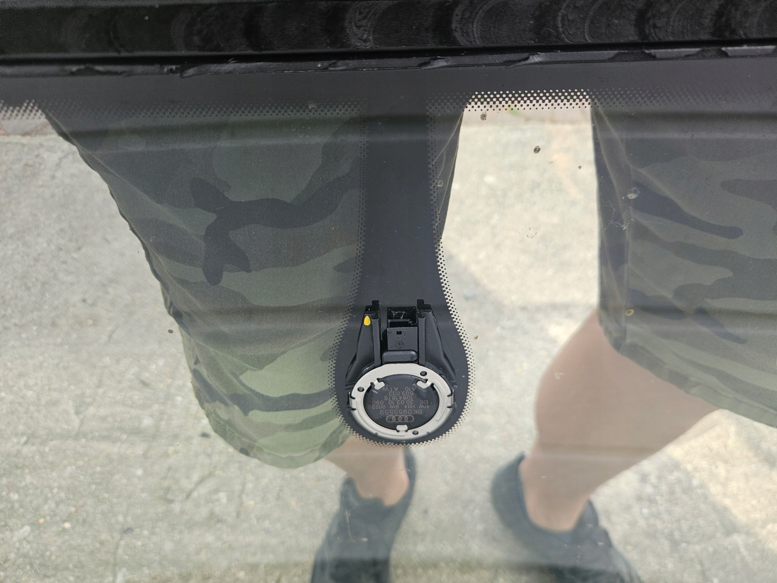 window iron AUDI A5 8F CABRIO KABRIOLET B8 GUARDIAN below sensor rain