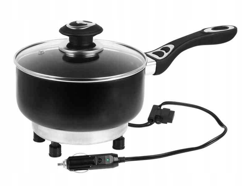 Elektrický rendlík 12V 150W 1,9L 180 mm s víkem