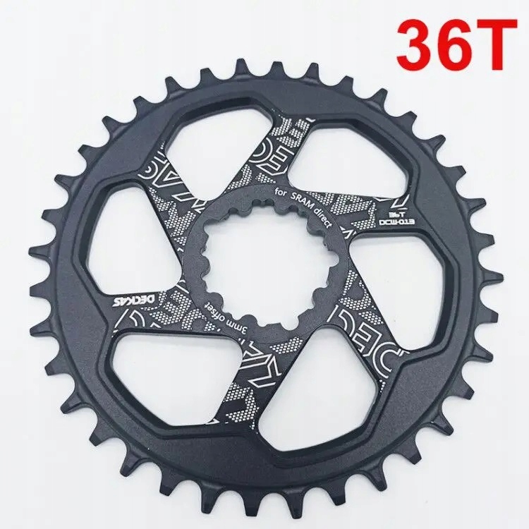 Zębatka okrągła direct mount Deckas Sram 3 Bolt 36