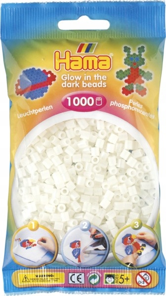 

Hama 207-55 Zielone Koraliki Świecą w Ciemności